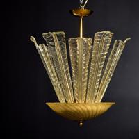 Chandelier, Attributed to Barovier & Toso - Sold for $1,536 on 03-04-2023 (Lot 446).jpg